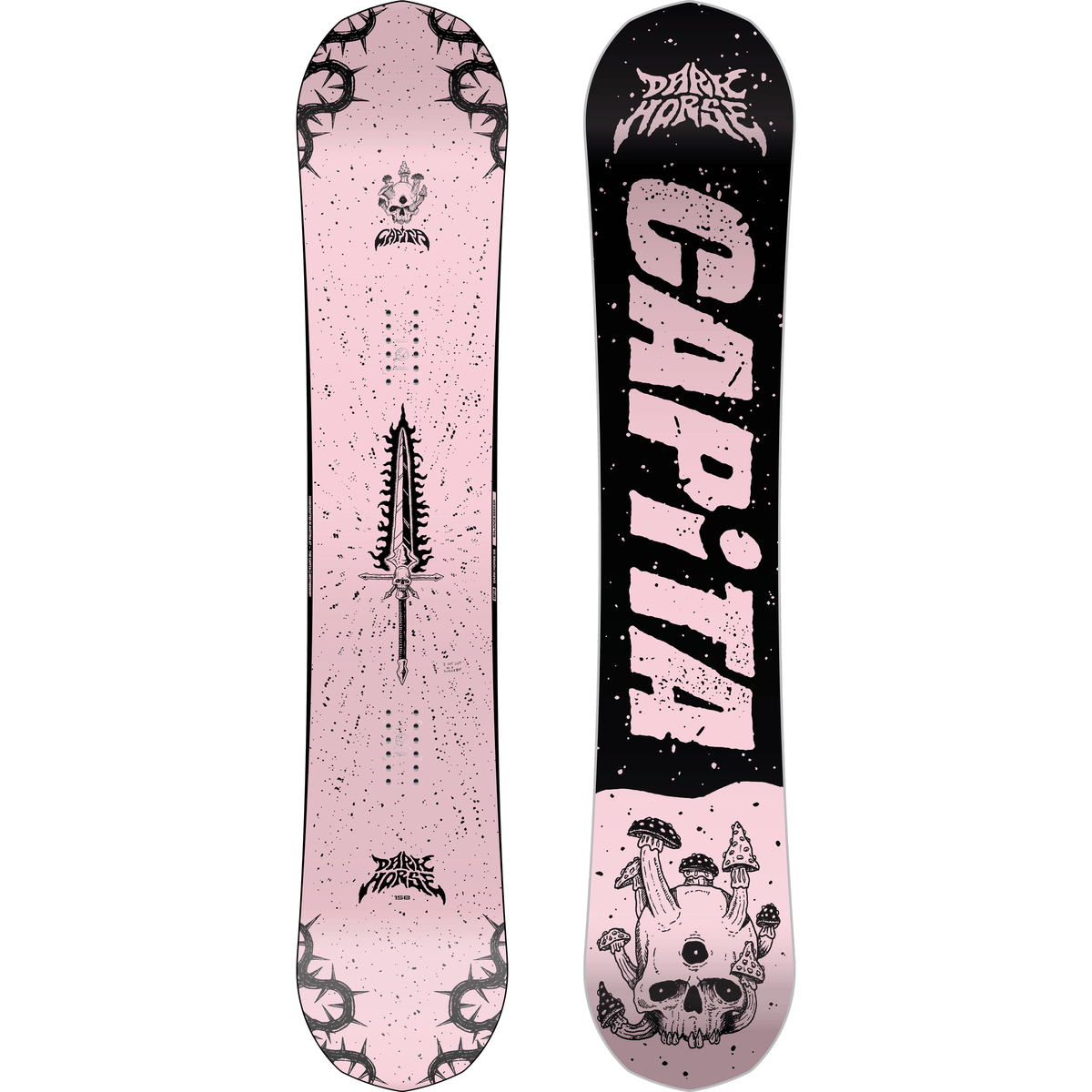 2027 CAPITA DARK HORSE Freestyle SNOWBOARD CAPITA