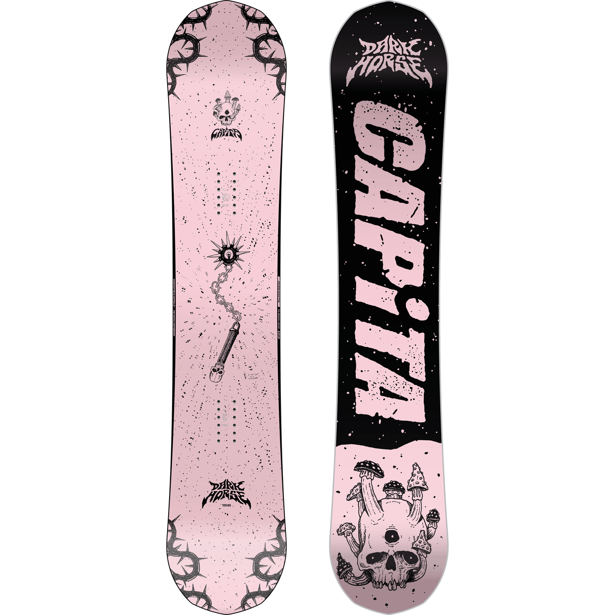 2027 CAPITA DARK HORSE Freestyle SNOWBOARD CAPITA