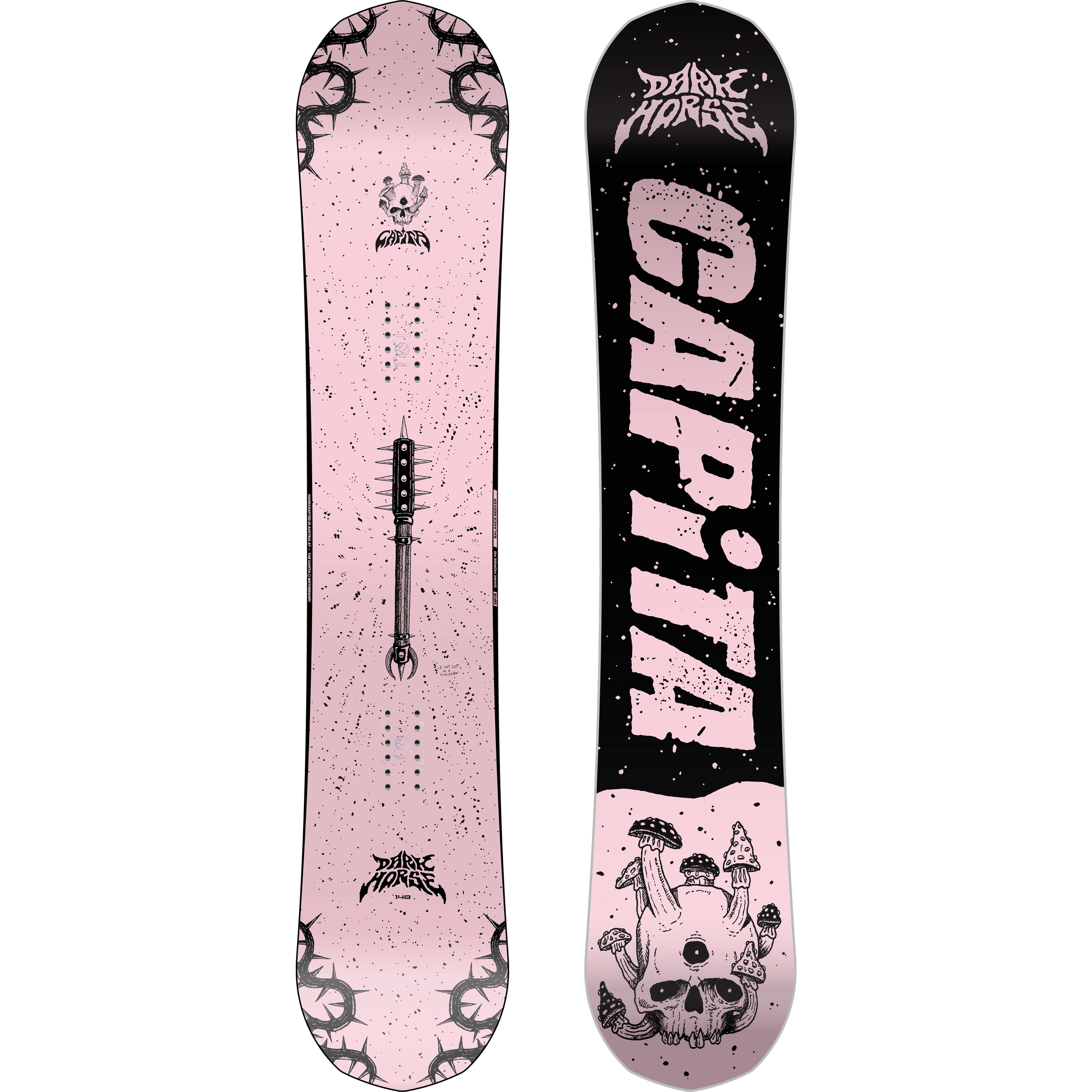2027 CAPITA DARK HORSE Freestyle SNOWBOARD CAPITA