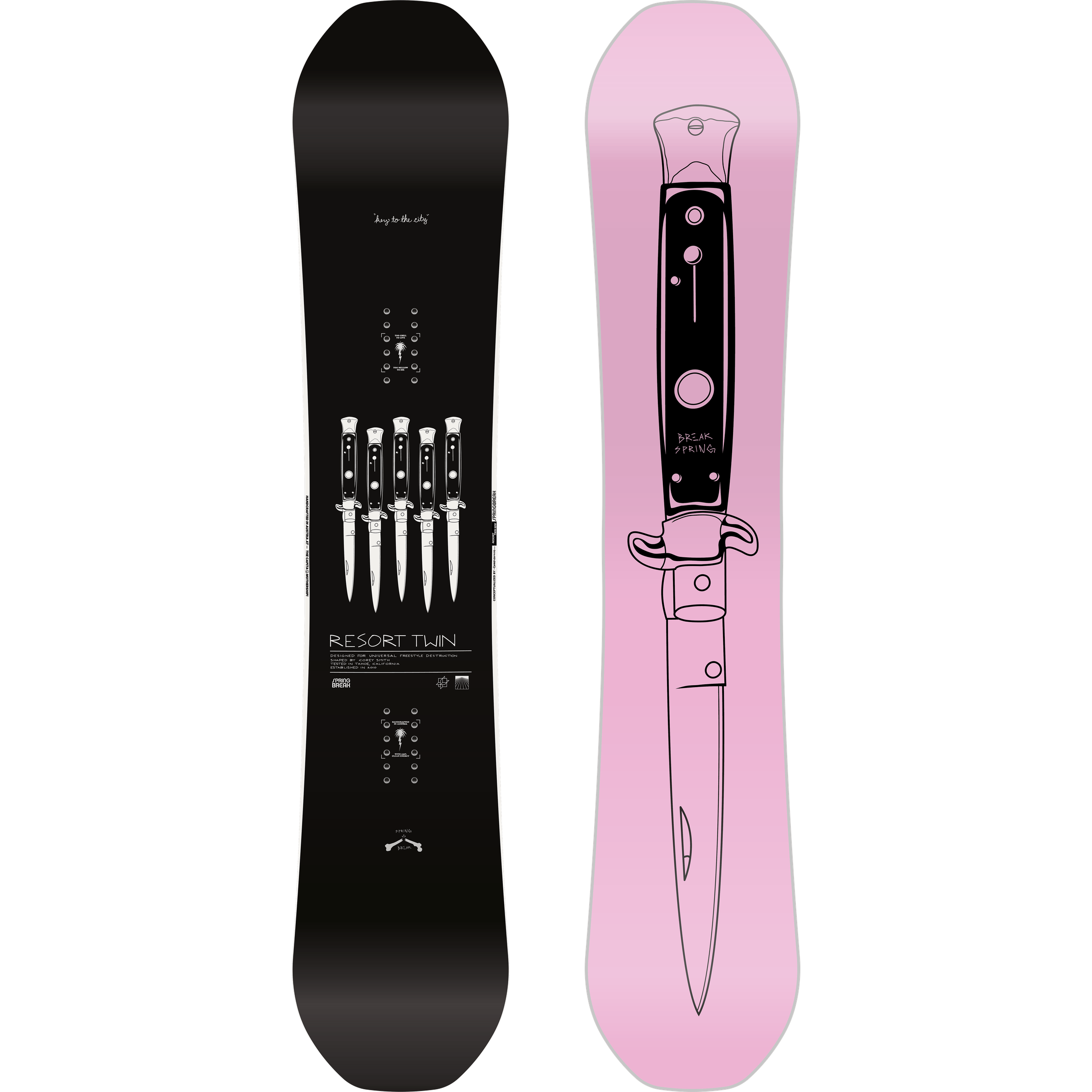 2027 CAPITA SPRING BREAK RESORT TWIN SNOWBOARD CAPITA