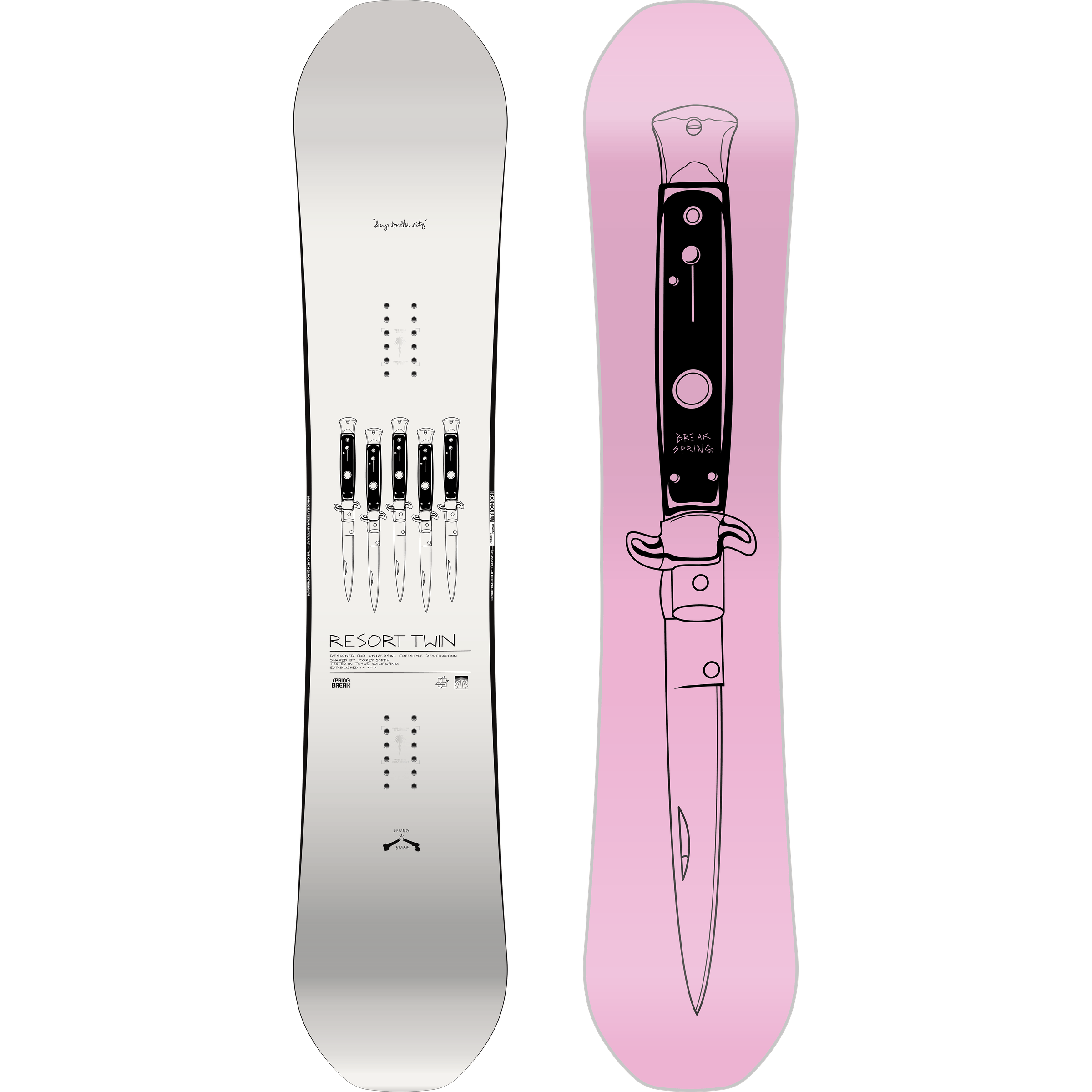 2027 CAPITA SPRING BREAK RESORT TWIN SNOWBOARD CAPITA