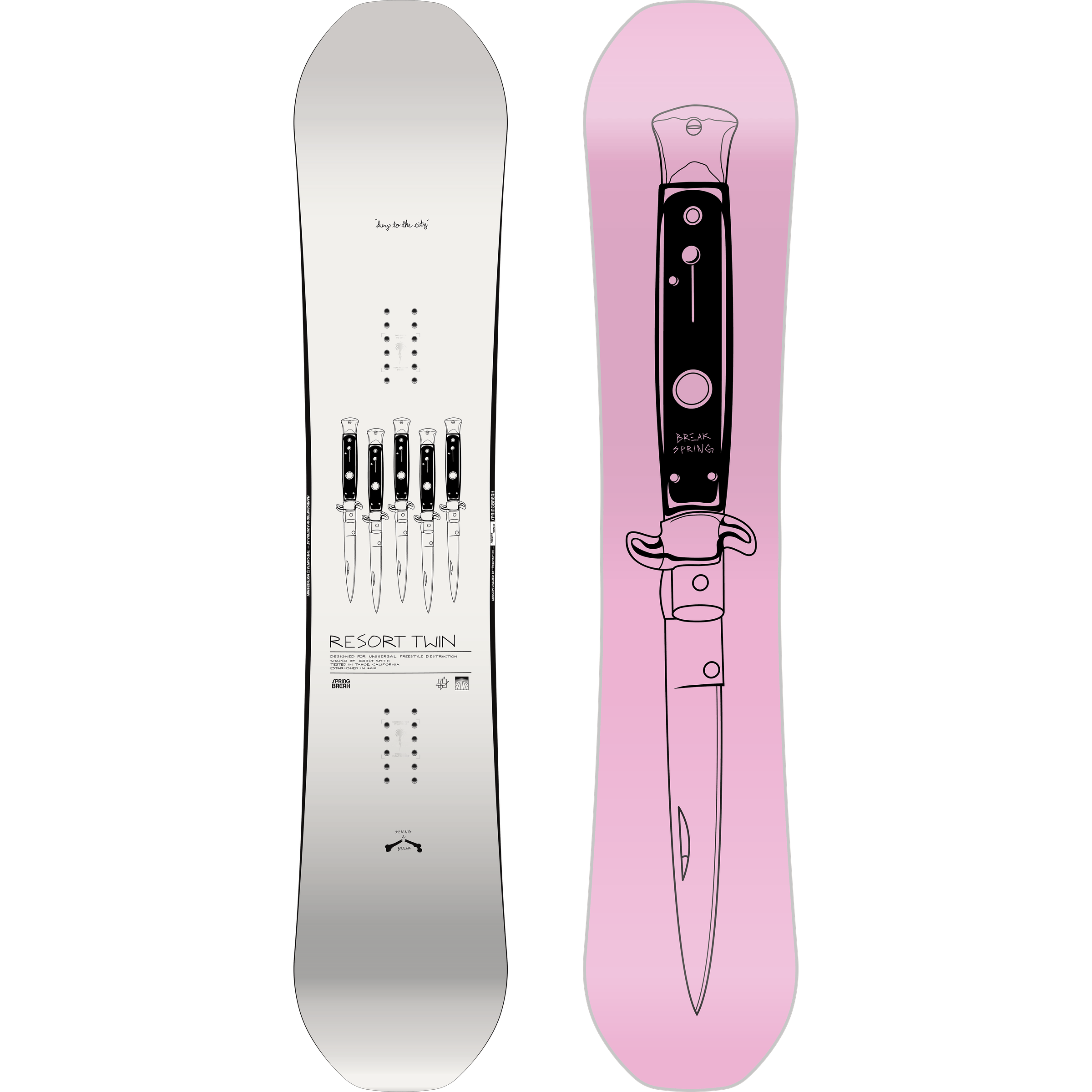 2027 CAPITA SPRING BREAK RESORT TWIN SNOWBOARD CAPITA