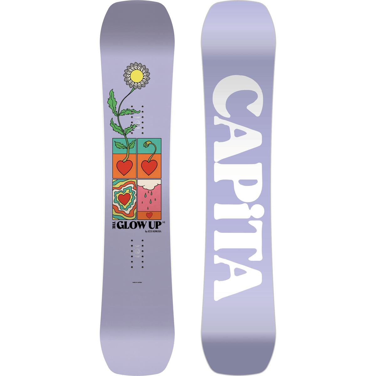 2027 CAPITA THE GLOW UP by JESS KIMURA YOUTH SNOWBOARD CAPITA