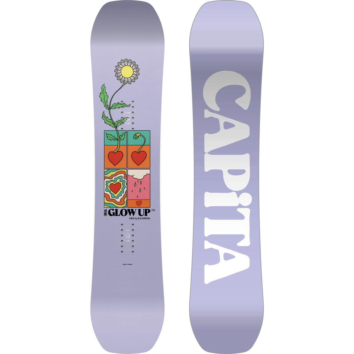 2027 CAPITA THE GLOW UP MINI by JESS KIMURA YOUTH SNOWBOARD CAPITA
