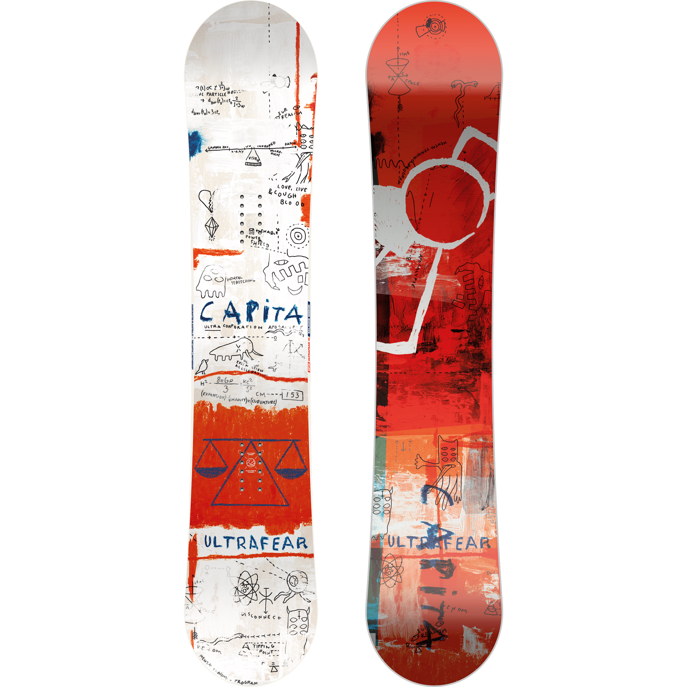 2027 CAPITA ULTRAFEAR FREESTYLE SNOWBOARD CAPITA