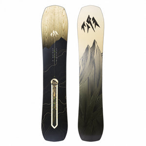 2027 Jones Flagship snowboard topsheet and base views