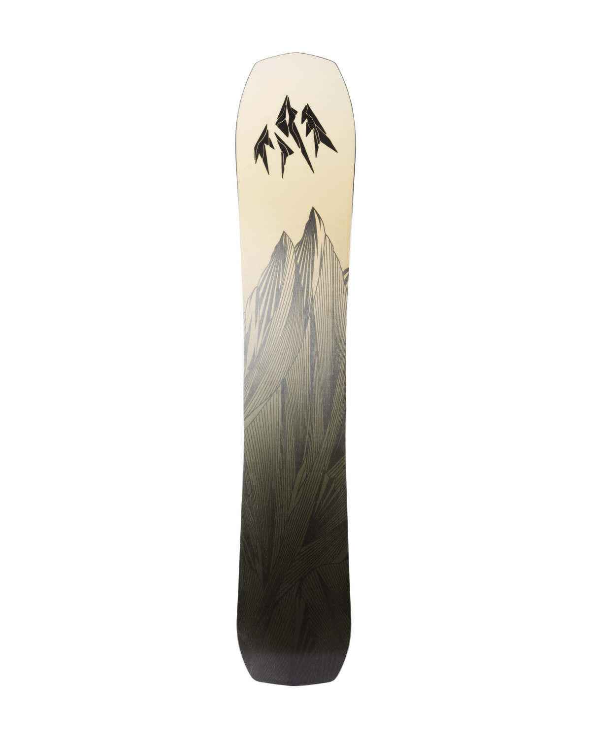 2027 Jones Flagship snowboard full base rear view