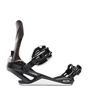 2027 Jones Mercury FASE Black Silver binding profile view