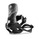 2027 Jones Mercury FASE snowboard binding Black Silver side view