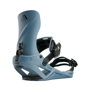 2027 Jones Mercury FASE snowboard binding Polar Blue angled view