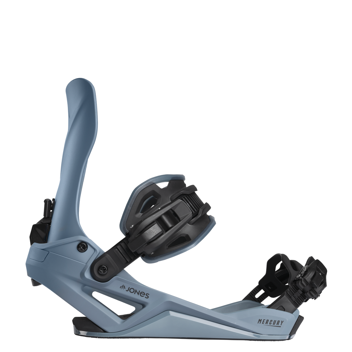 2027 Jones Mercury FASE Polar Blue binding open side view