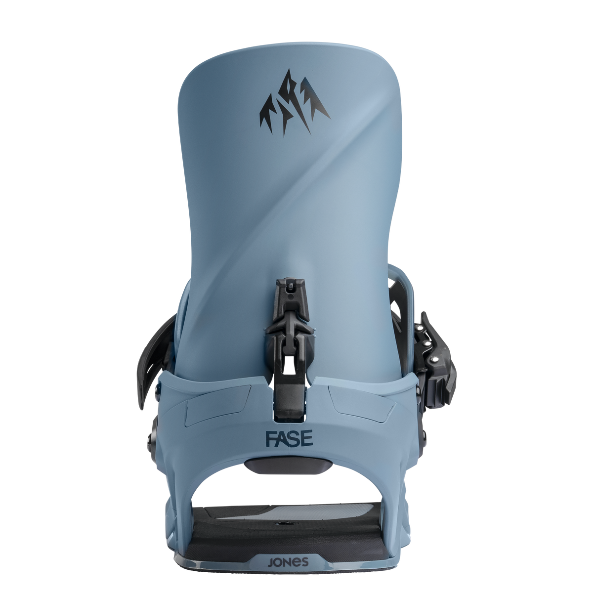 2027 Jones Mercury FASE snowboard binding Polar Blue rear view