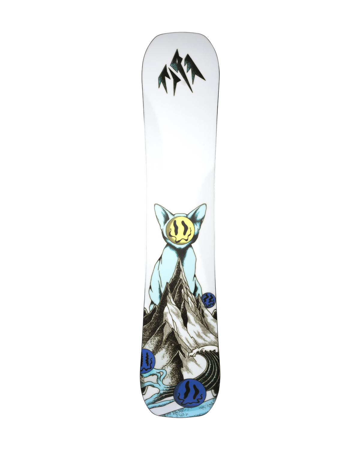 2027 Jones Rally Cat snowboard full base rear view
