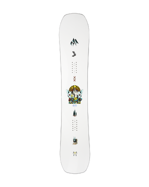 2027 Jones Rally Cat snowboard full topsheet front view