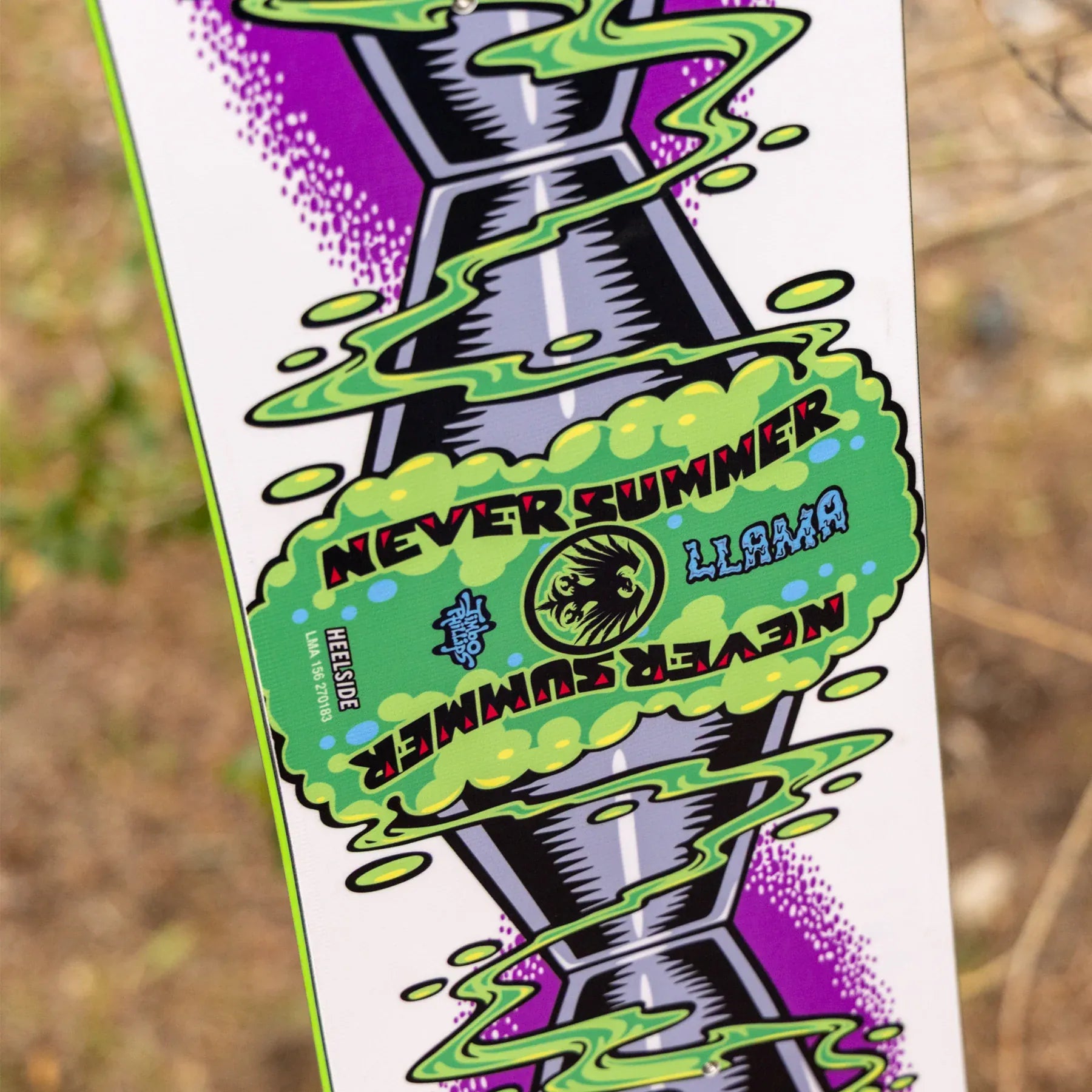 2027 Never Summer Llama Snowboard Never Summer