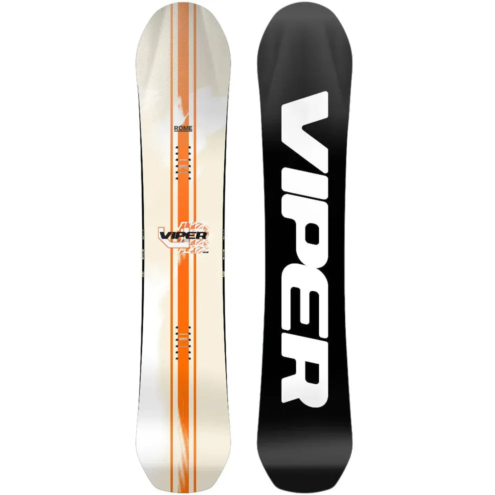 2027 Rome Viper Pro Snowboard Package with Katana AW Pro FASE® Bindings & DC Snowboard Bag ROME