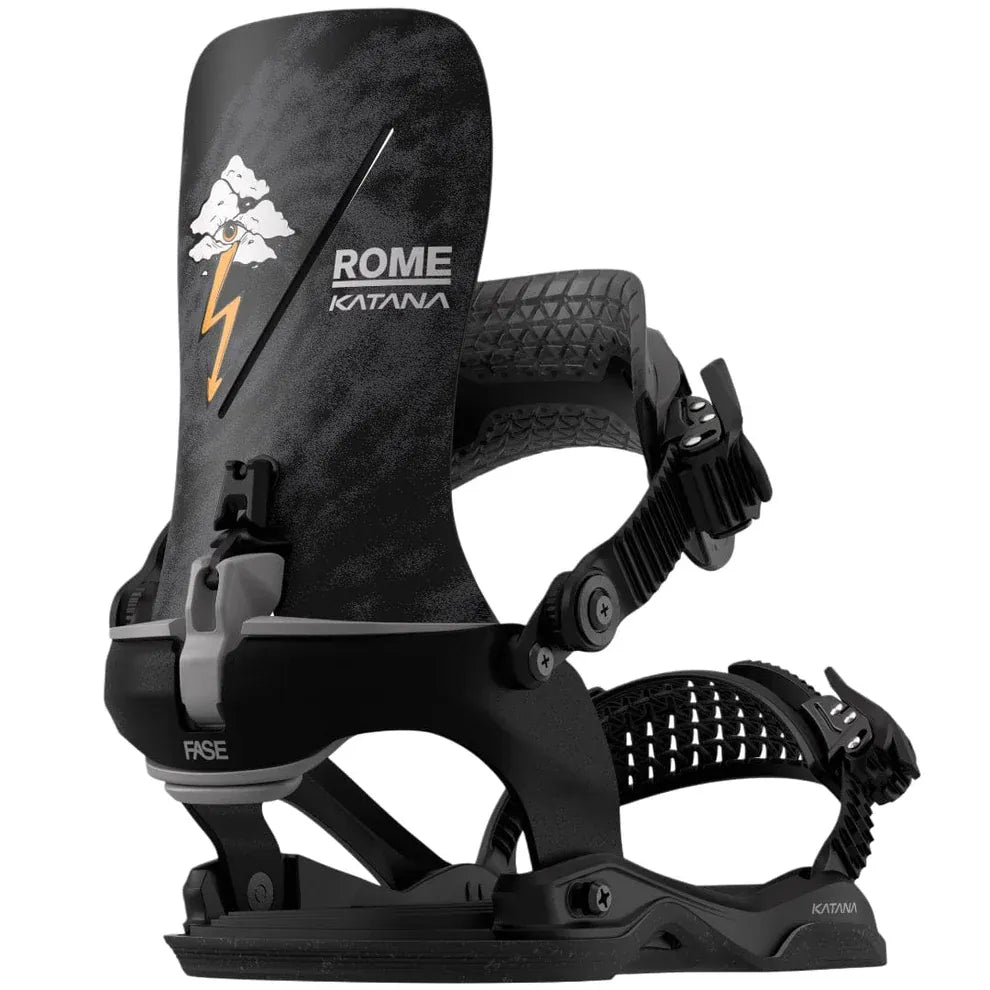 2027 Rome Viper Pro Snowboard Package with Katana AW Pro FASE® Bindings & DC Snowboard Bag ROME