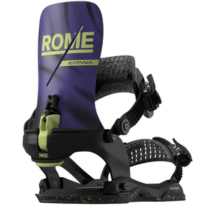 2027 Rome Viper Snowboard Package with Katana AW FASE® Bindings  DC Snowboard Bag Bataleon