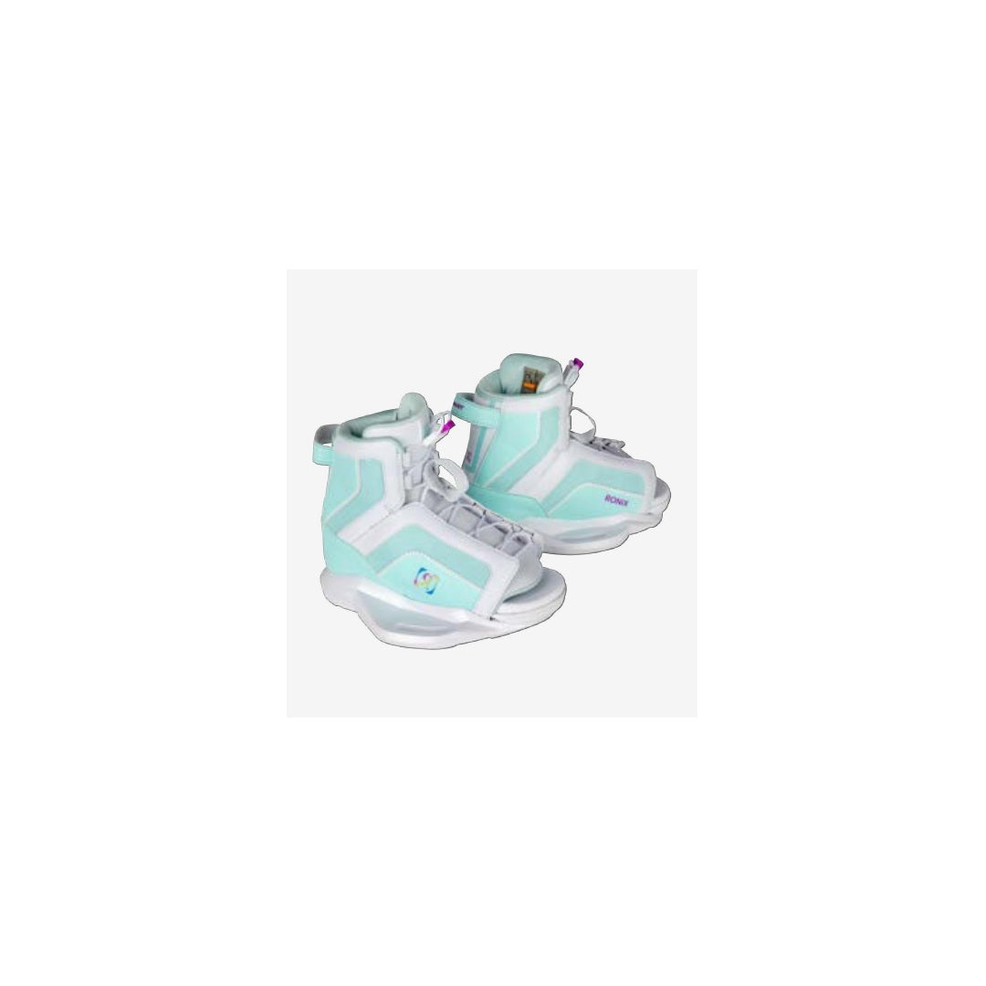 2027 Ronix August Girls Kids Wakeboard Binding - Surface 2 Air Sports