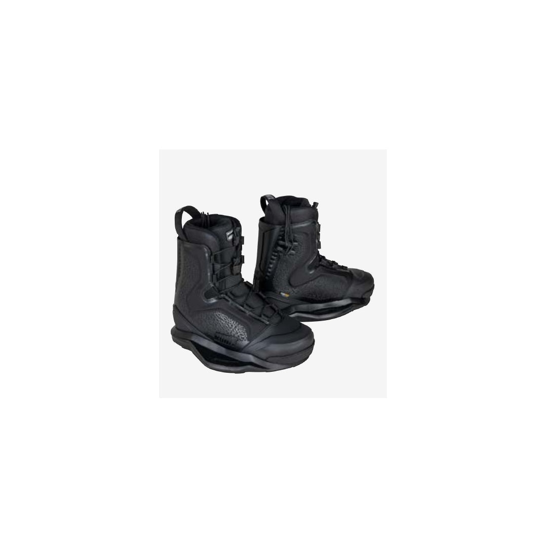 2027 Ronix One Black Elephant Chrome Wakeboard Binding - Surface 2 Air Sports