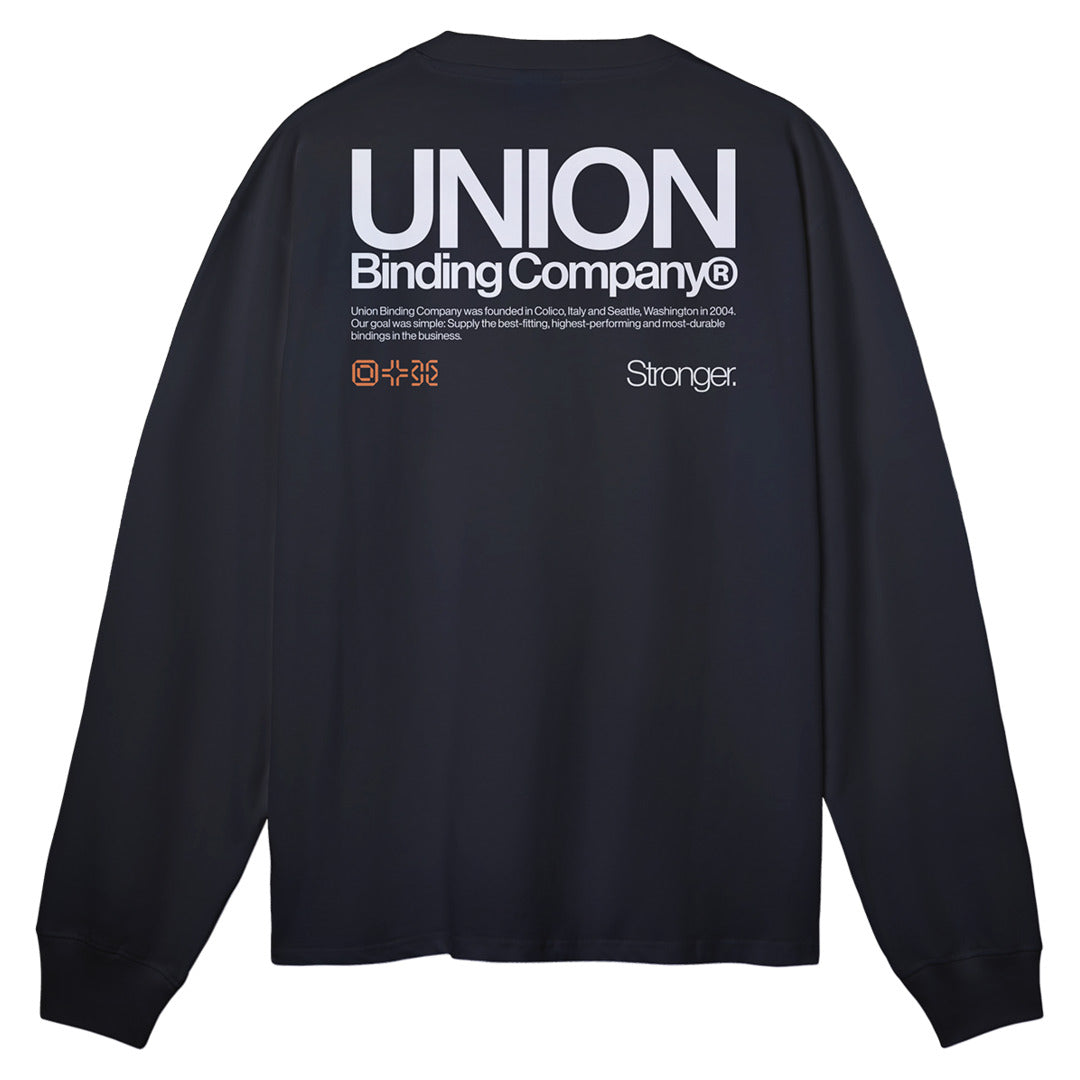 2027 UNION Stronger Long-Sleeve Tee - 15020001 BLK A 1