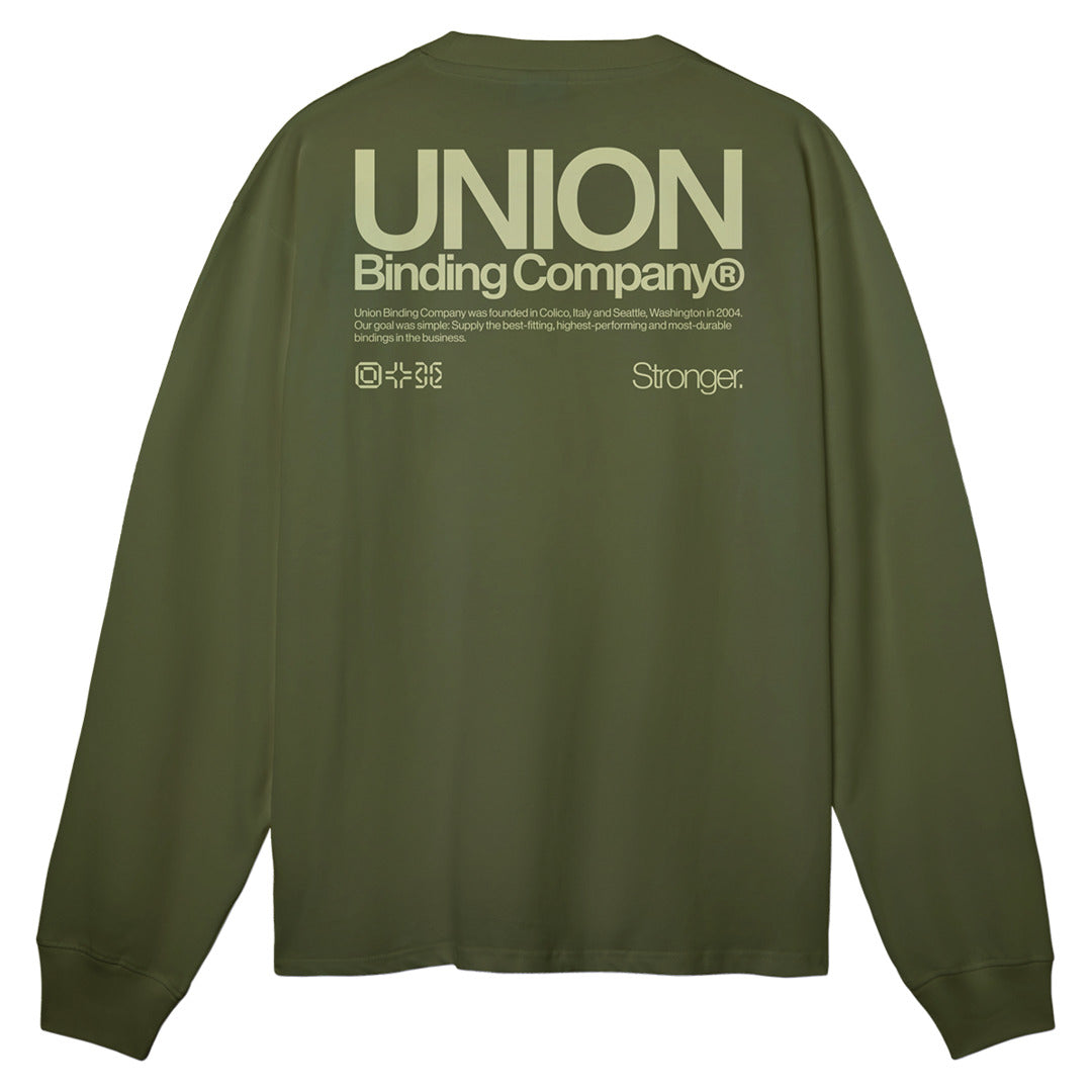 2027 UNION Stronger Long-Sleeve Tee - 15020001 OLI A 1