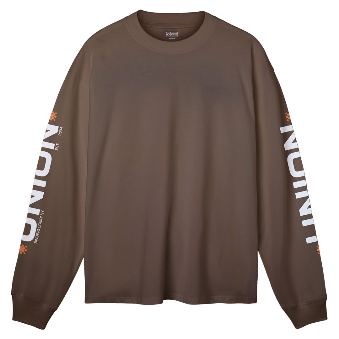 2027 UNION Core Long-Sleeve Tee - 15020002 BRN P 1