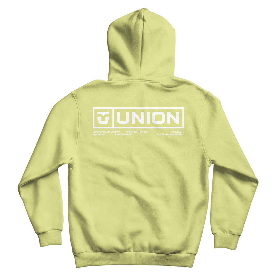 2027 UNION Team Pullover Hoodie - 15030002 YLW A 1