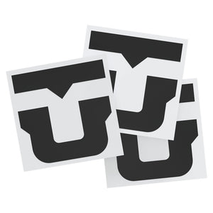 2027 UNION U Icon Diecut Sticker (10pcs) - 18020100 BLK P 1