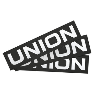 2027 UNION Brandmark Viynl Sticker (10pcs) - 18020200 BLK P 1