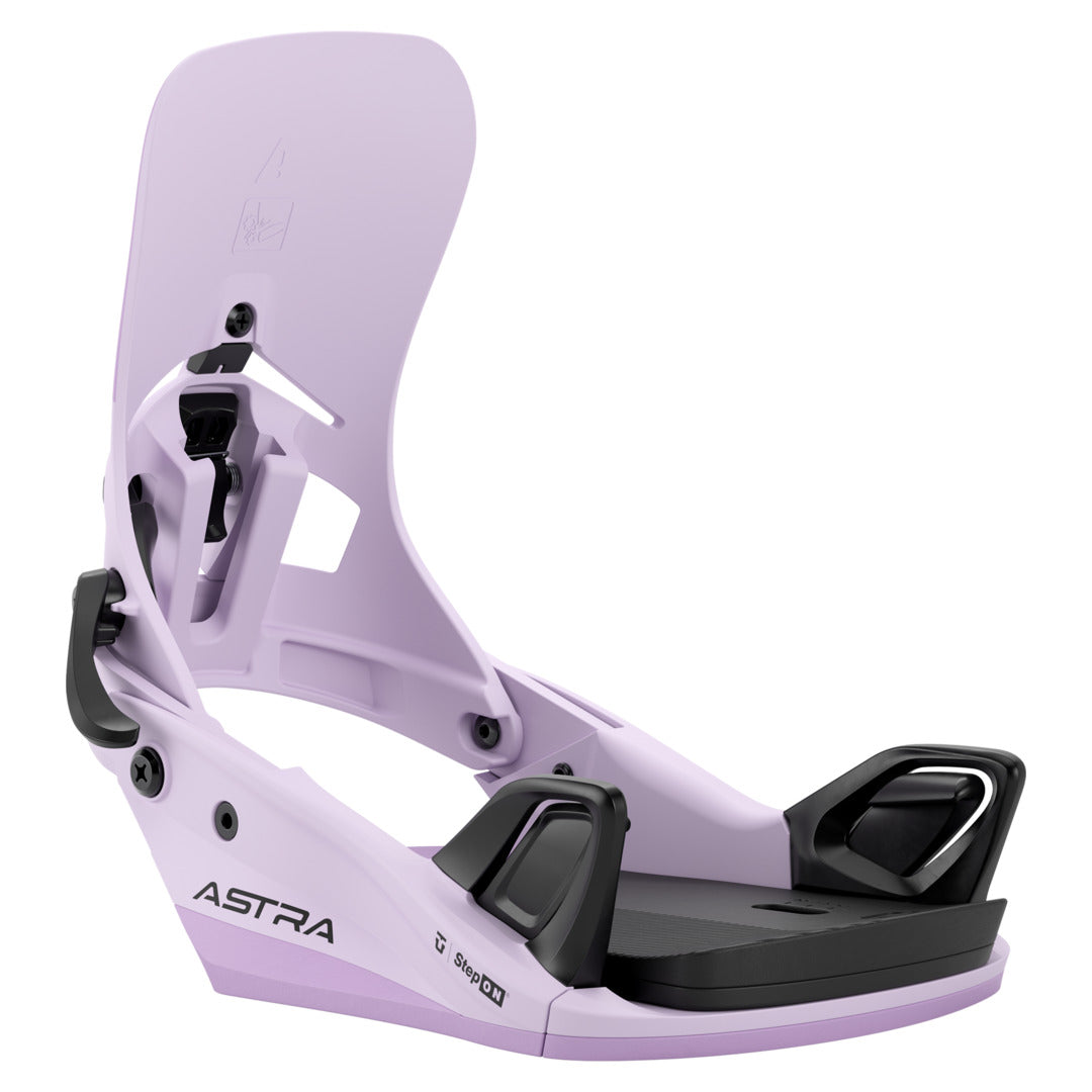 2027 UNION Astra Step On Snowboard Binding - ASTRA StepOn LILAC FRONT