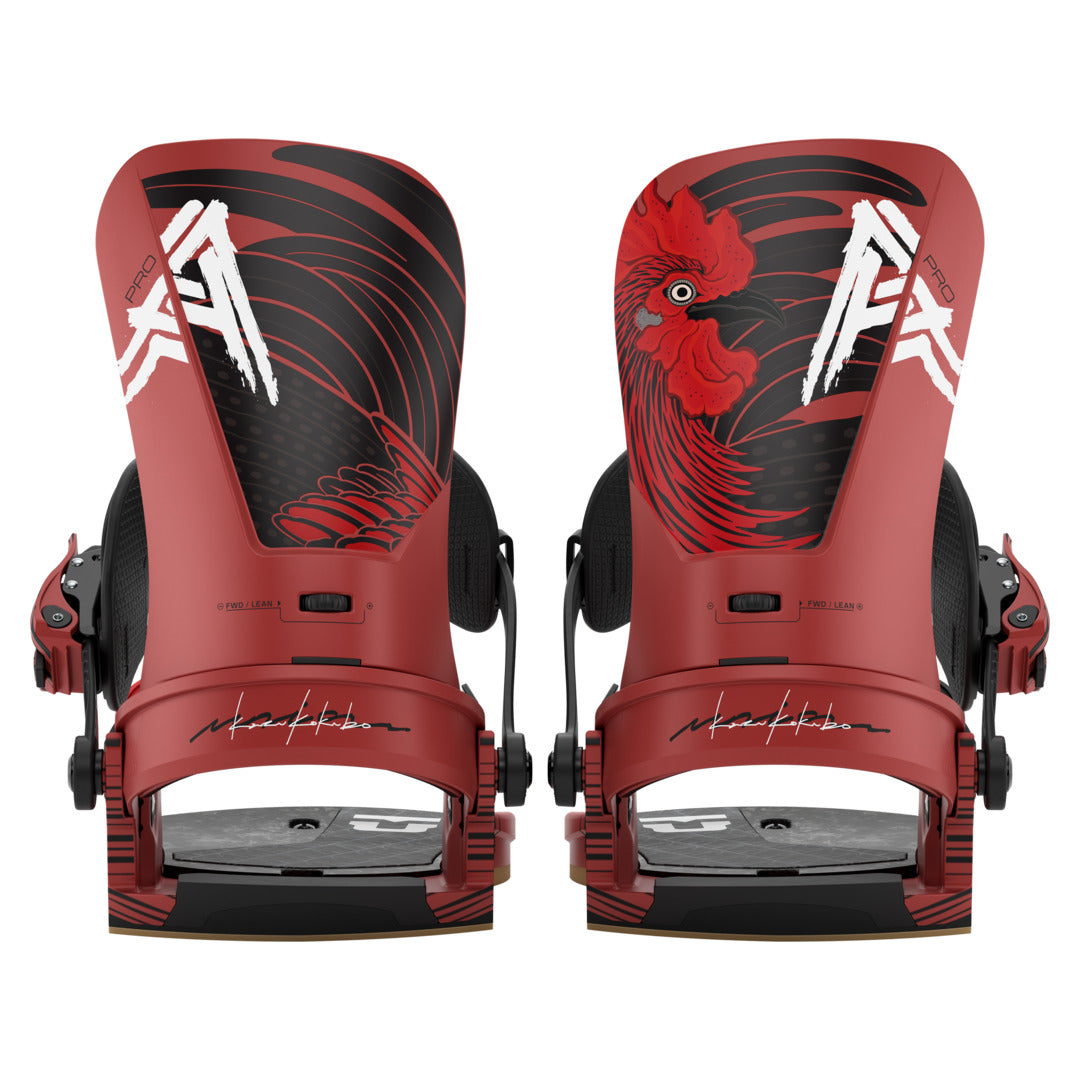 2027 UNION Atlas Pro Snowboard Binding - ATLAS PRO KAZU REAR FULL PAIR