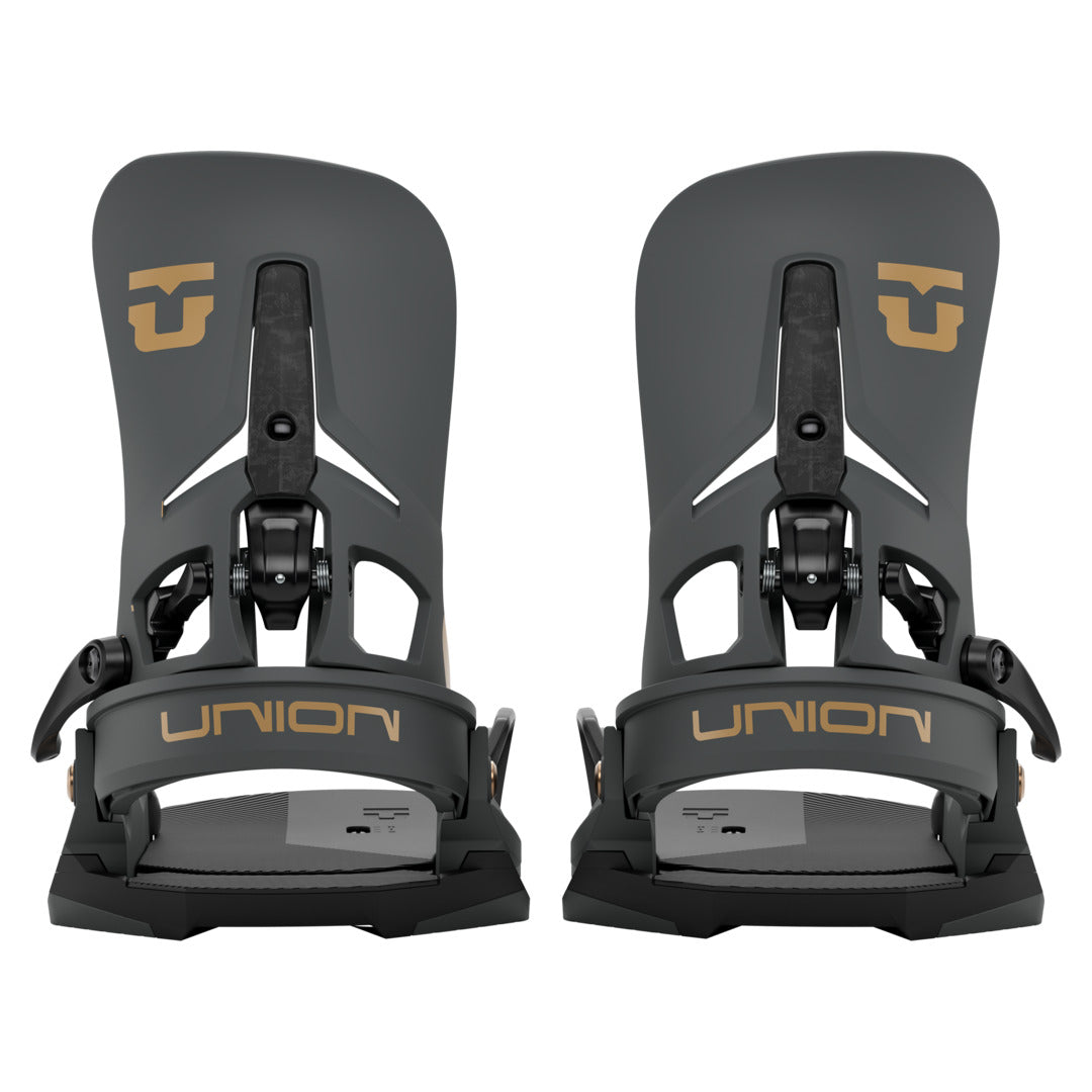 2027 UNION Atlas Pro Step On Snowboard Binding - ATLAS PRO StepOn BLACK REAR FULL PAIR