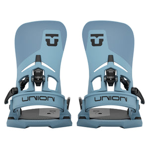 2027 UNION Atlas Step On Snowboard Binding - ATLAS StepOn BLUE GRAY REAR FULL PAIR