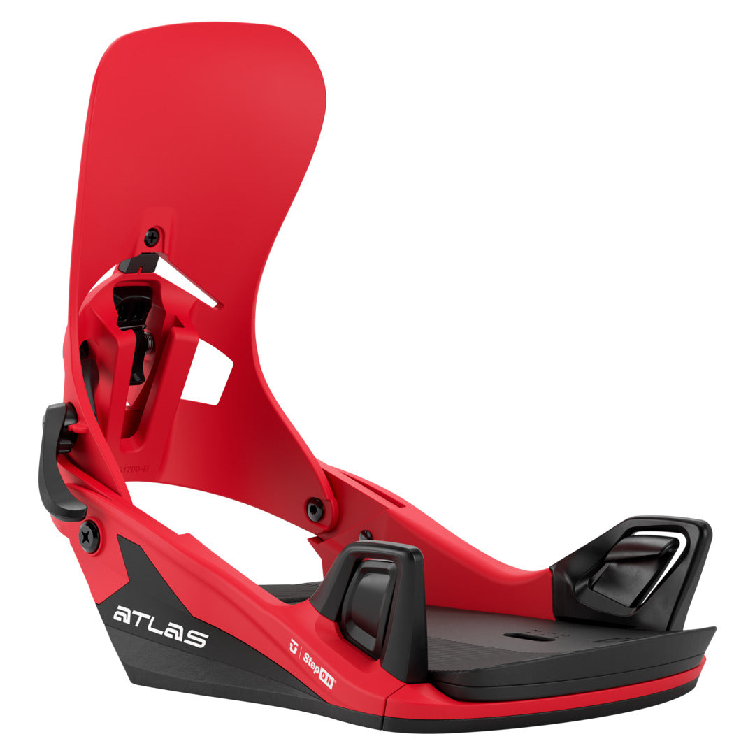 2027 UNION Atlas Step On Snowboard Binding - ATLAS StepOn RED FRONT