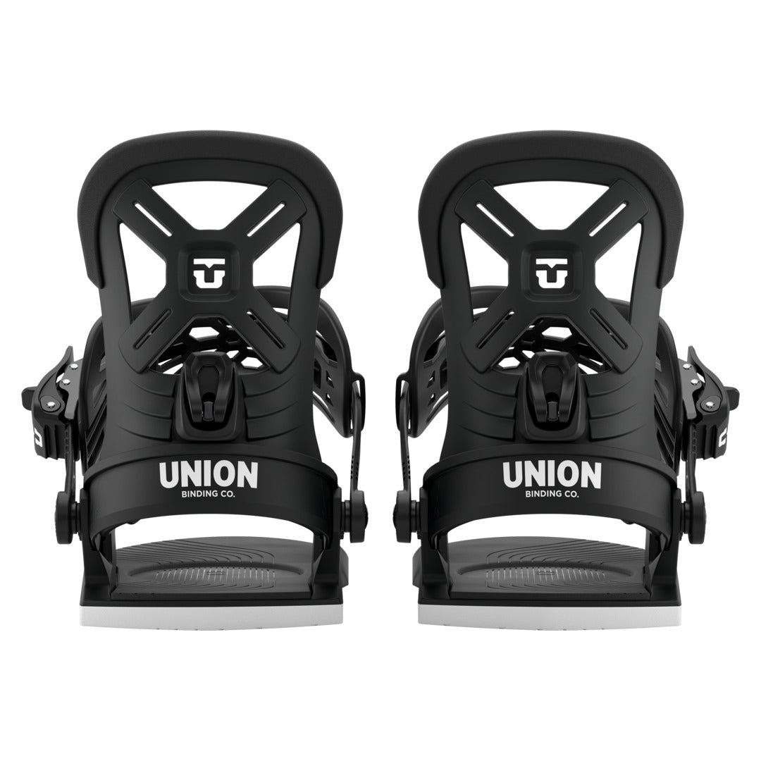 2027 UNION Cadet Snowboard Binding - CADET BLACK REAR FULL PAIR