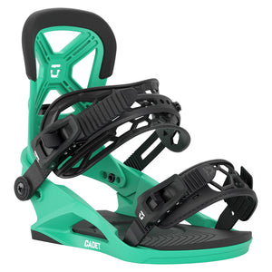 2027 UNION Cadet Snowboard Binding - CADET GREEN FRONT