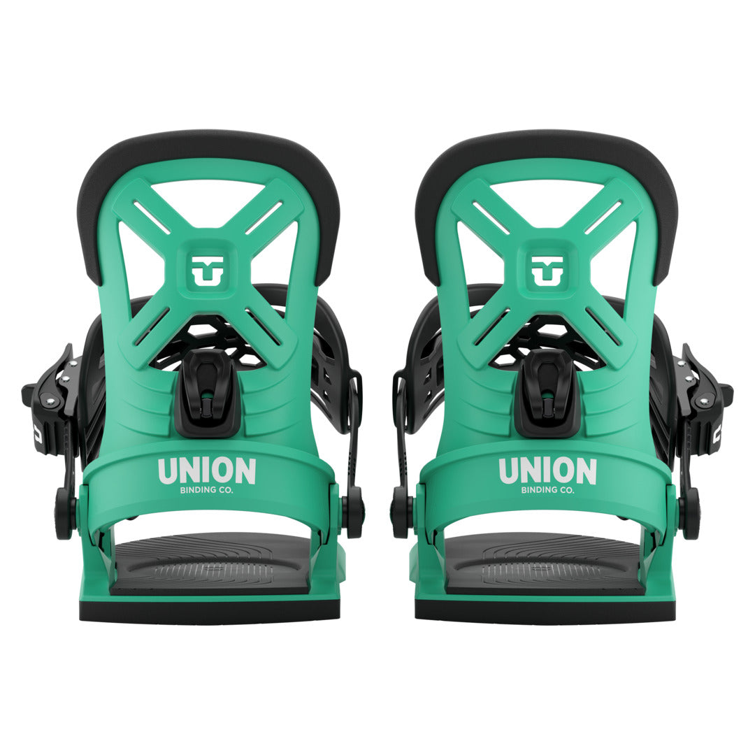 2027 UNION Cadet Snowboard Binding - CADET GREEN REAR FULL PAIR