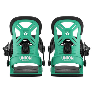 2027 UNION Cadet Snowboard Binding - CADET GREEN REAR FULL PAIR