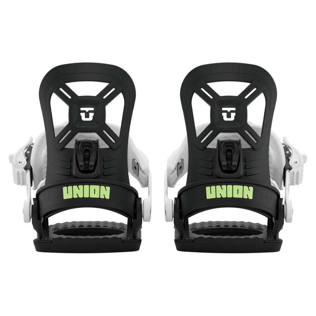 2027 UNION Cadet Mini Snowboard Binding - CADET MINI BLACK REAR FULL PAIR