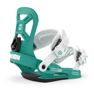 2027 UNION Cadet Mini Snowboard Binding - CADET MINI TEAL