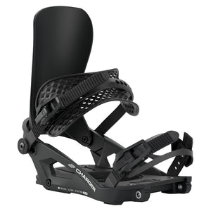 2027 UNION Charger Snowboard Binding - CHARGER BLACK FRONT