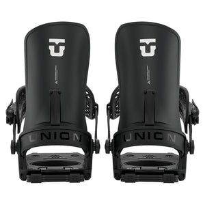 2027 UNION Charger Snowboard Binding - CHARGER BLACK REAR FULL PAIR