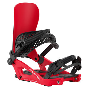 2027 UNION Charger Snowboard Binding - CHARGER BLACK-RED FRONT