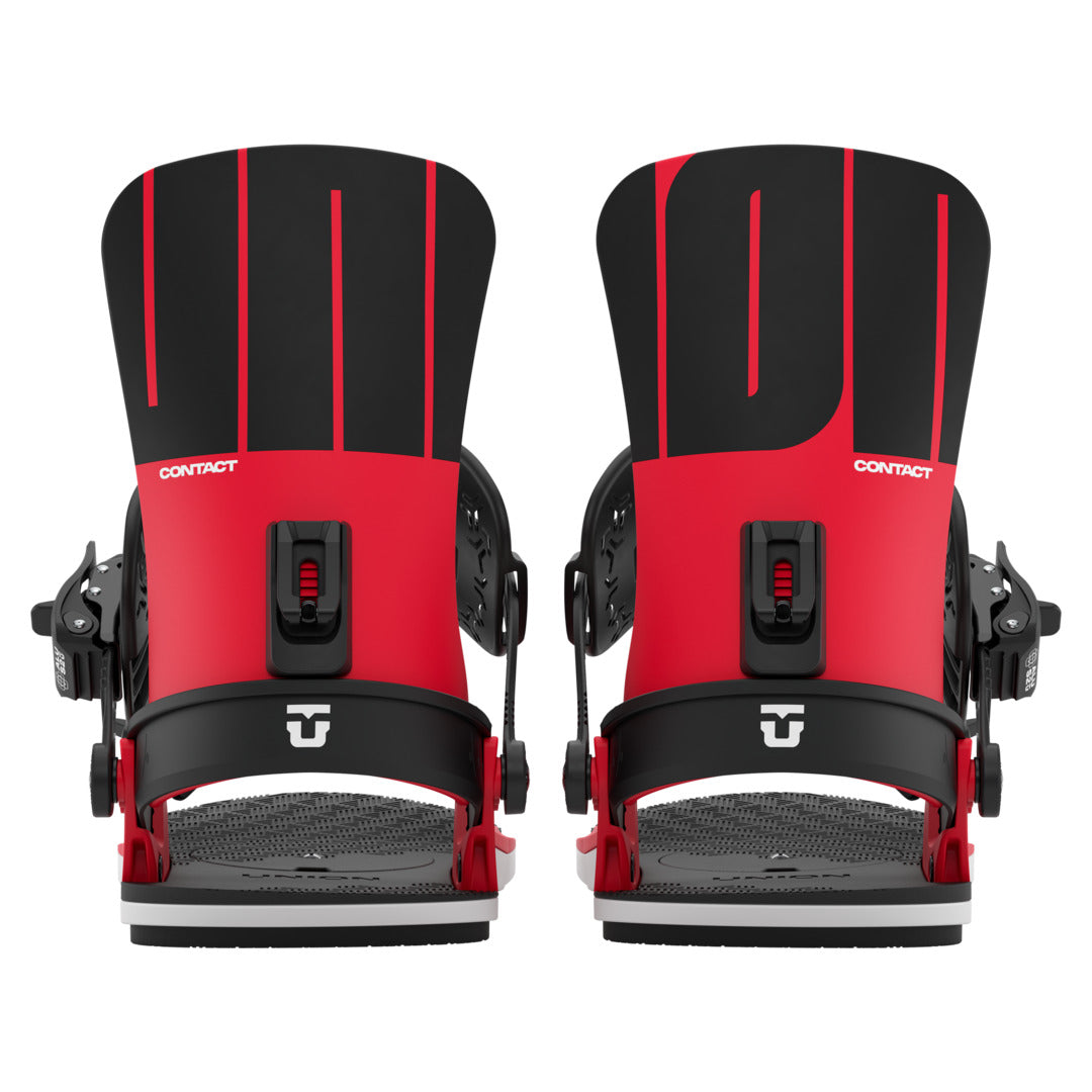 2027 UNION Contact Snowboard Binding - CONTACT RED REAR FULL PAIR
