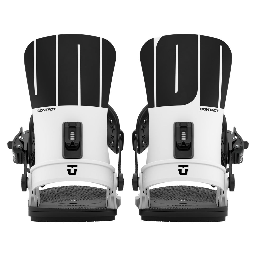 2027 UNION Contact Snowboard Binding - CONTACT WHITE REAR FULL PAIR