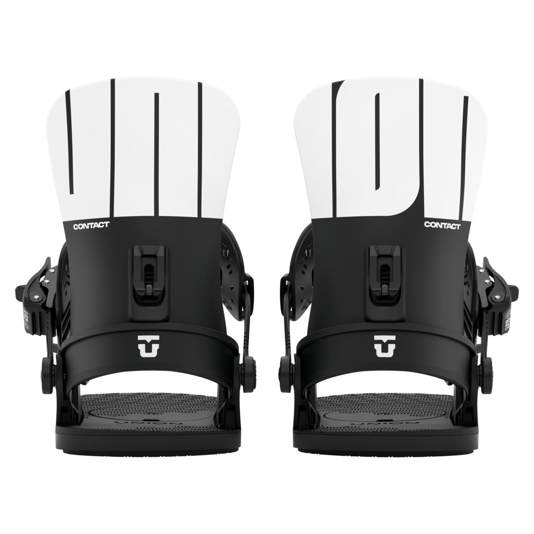 2027 UNION Contact [Women's] Snowboard Binding - CONTACT WOMEN BLACK REAR FULL PAIR