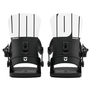 2027 UNION Contact [Women's] Snowboard Binding - CONTACT WOMEN BLACK REAR FULL PAIR
