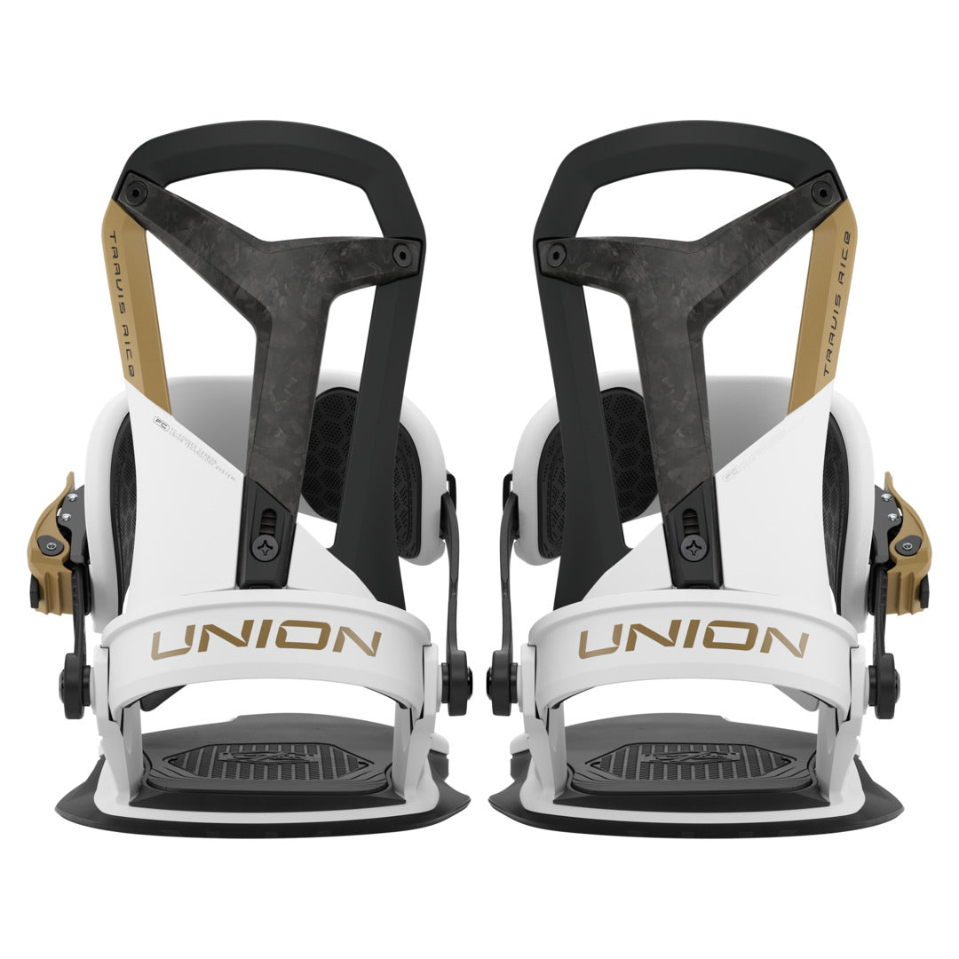 2027 UNION Falcor Snowboard Binding - FALCOR BIANCO REAR FULL PAIR