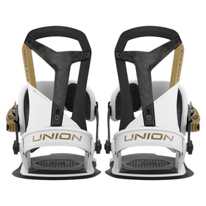 2027 UNION Falcor Snowboard Binding - FALCOR BIANCO REAR FULL PAIR
